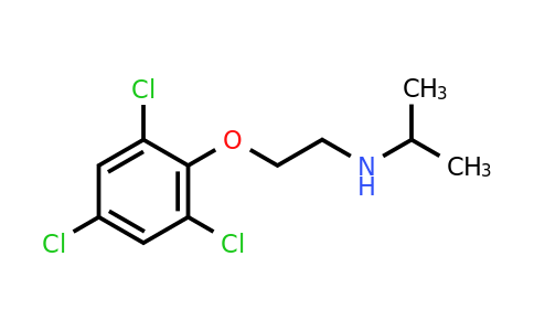 CAS 1038331-72-4 | N-(2-(2,4,6-Trichlorophenoxy)ethyl)propan-2-amine