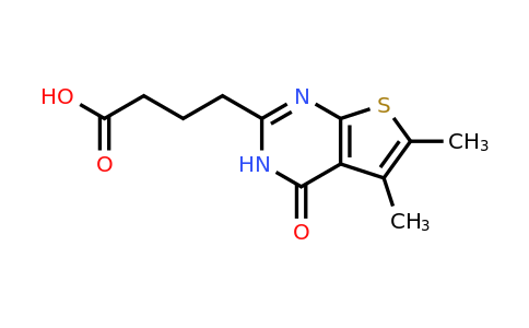 CAS 1038333-32-2 | 4-{5,6-dimethyl-4-oxo-3H,4H-thieno[2,3-d]pyrimidin-2-yl}butanoic acid