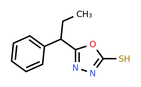 CAS 1038340-13-4 | 5-(1-Phenylpropyl)-1,3,4-oxadiazole-2-thiol