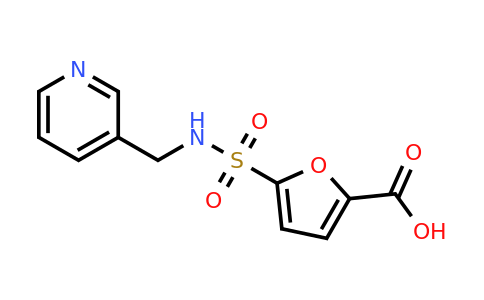 CAS 1038353-98-8 | 5-(N-(Pyridin-3-ylmethyl)sulfamoyl)furan-2-carboxylic acid
