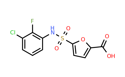 CAS 1038354-11-8 | 5-[(3-Chloro-2-fluorophenyl)sulfamoyl]furan-2-carboxylic acid