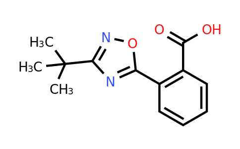 CAS 1038356-45-4 | 2-(3-tert-Butyl-1,2,4-oxadiazol-5-yl)benzoic acid