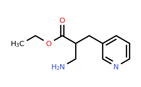 CAS 1038361-17-9 | ethyl 3-amino-2-[(pyridin-3-yl)methyl]propanoate