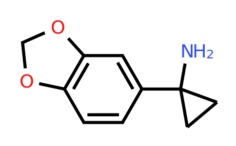 CAS 1038388-99-6 | 1-(Benzo[D][1,3]dioxol-5-YL)cyclopropanamine