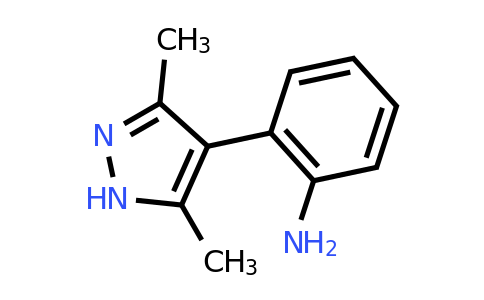 CAS 103858-98-6 | 2-(3,5-Dimethyl-1H-pyrazol-4-yl)aniline