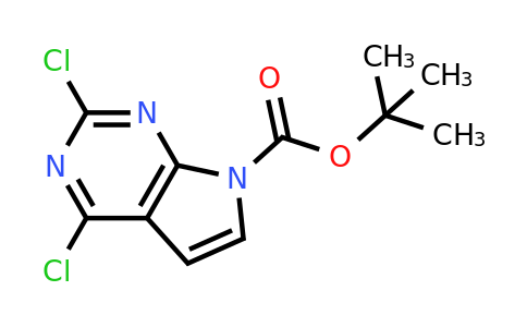 CAS 1038588-24-7 | tert-butyl 2,4-dichloro-7H-pyrrolo[2,3-d]pyrimidine-7-carboxylate