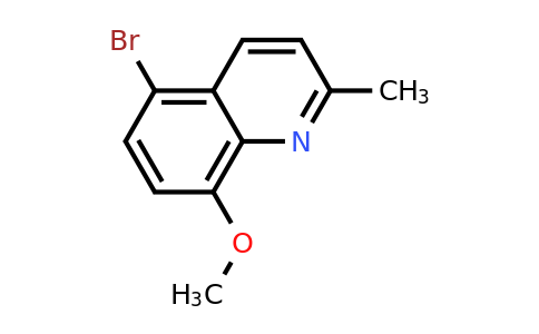 CAS 103862-55-1 | 5-Bromo-8-methoxy-2-methylquinoline