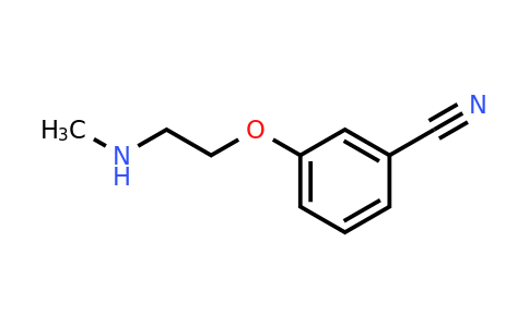 CAS 1038699-39-6 | 3-[2-(Methylamino)ethoxy]benzonitrile
