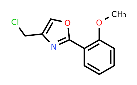 CAS 1038708-65-4 | 4-(Chloromethyl)-2-(2-methoxyphenyl)oxazole