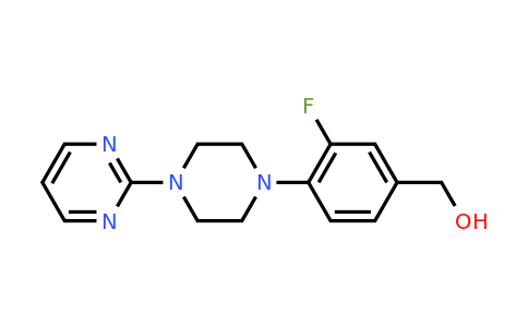 CAS 1038724-53-6 | {3-fluoro-4-[4-(pyrimidin-2-yl)piperazin-1-yl]phenyl}methanol