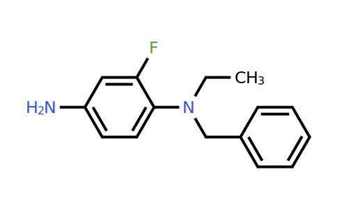 CAS 1038733-91-3 | N1-Benzyl-N1-ethyl-2-fluorobenzene-1,4-diamine