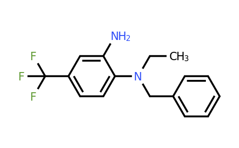 CAS 1038734-05-2 | N1-Benzyl-N1-ethyl-4-(trifluoromethyl)benzene-1,2-diamine