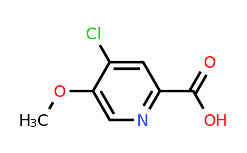 CAS 103878-33-7 | 4-Chloro-5-methoxypicolinic acid