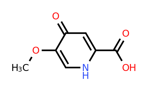 CAS 103878-37-1 | 5-Methoxy-4-oxo-1,4-dihydropyridine-2-carboxylic acid