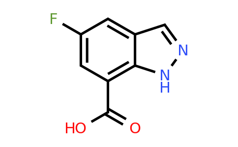 CAS 1038916-13-0 | 5-fluoro-1H-indazole-7-carboxylic acid