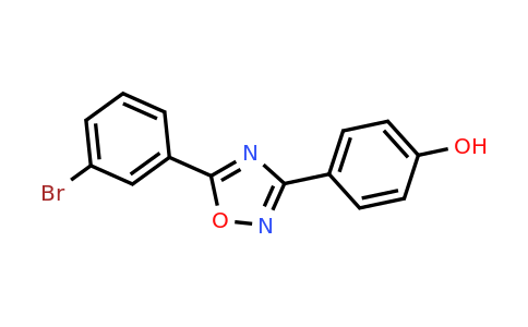 CAS 1038981-90-6 | 4-[5-(3-bromophenyl)-1,2,4-oxadiazol-3-yl]phenol