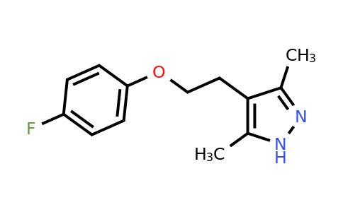 CAS 1038990-11-2 | 4-[2-(4-fluorophenoxy)ethyl]-3,5-dimethyl-1H-pyrazole