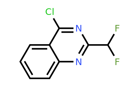 CAS 1039312-08-7 | 4-Chloro-2-(difluoromethyl)quinazoline