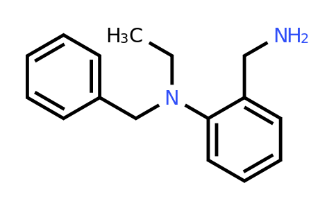CAS 1039314-59-4 | 2-(Aminomethyl)-N-benzyl-N-ethylaniline