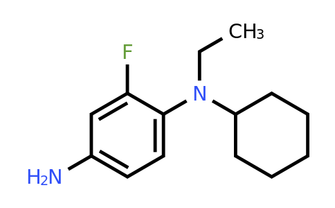 CAS 1039333-20-4 | N1-Cyclohexyl-N1-ethyl-2-fluorobenzene-1,4-diamine