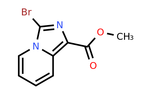 CAS 1039357-00-0 | methyl 3-bromoimidazo[1,5-a]pyridine-1-carboxylate