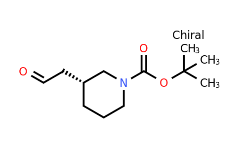 CAS 1039361-81-3 | (R)-tert-Butyl 3-(2-oxoethyl)piperidine-1-carboxylate