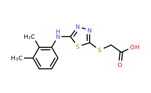 CAS 1039810-14-4 | 2-({5-[(2,3-dimethylphenyl)amino]-1,3,4-thiadiazol-2-yl}sulfanyl)acetic acid