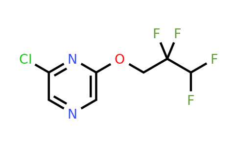 CAS 1039858-65-5 | 2-Chloro-6-(2,2,3,3-tetrafluoropropoxy)pyrazine