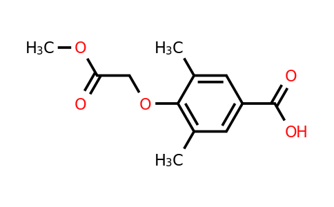 CAS 1039886-43-5 | 4-(2-methoxy-2-oxoethoxy)-3,5-dimethylbenzoic acid
