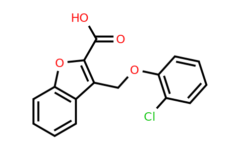 CAS 1039891-11-6 | 3-(2-Chlorophenoxymethyl)-1-benzofuran-2-carboxylic acid