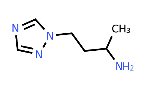 CAS 1039928-99-8 | 4-(1H-1,2,4-triazol-1-yl)butan-2-amine