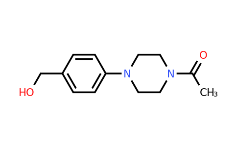 CAS 1039929-66-2 | 1-{4-[4-(hydroxymethyl)phenyl]piperazin-1-yl}ethan-1-one