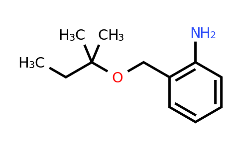 CAS 1039930-62-5 | 2-{[(2-methylbutan-2-yl)oxy]methyl}aniline