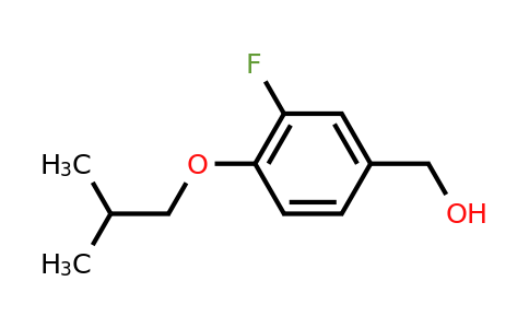 CAS 1039931-95-7 | (3-Fluoro-4-isobutoxyphenyl)methanol