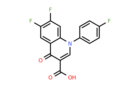 CAS 103994-99-6 | 6,7-Difluoro-1-(4-fluorophenyl)-4-oxo-1,4-dihydroquinoline-3-carboxylic acid