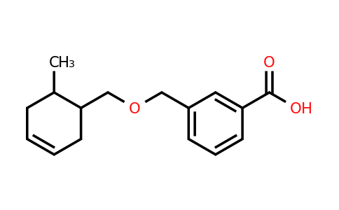 CAS 1039945-17-9 | 3-{[(6-methylcyclohex-3-en-1-yl)methoxy]methyl}benzoic acid
