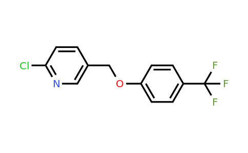 CAS 1039969-30-6 | 2-Chloro-5-[4-(trifluoromethyl)phenoxymethyl]pyridine