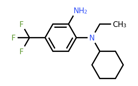 CAS 1039998-93-0 | N1-Cyclohexyl-N1-ethyl-4-(trifluoromethyl)benzene-1,2-diamine