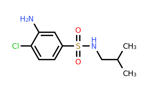 CAS 1040010-60-3 | 3-Amino-4-chloro-N-isobutylbenzenesulfonamide