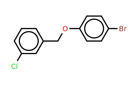 CAS 1040013-69-1 | 4-Bromophenyl-(3-chlorobenzyl)ether