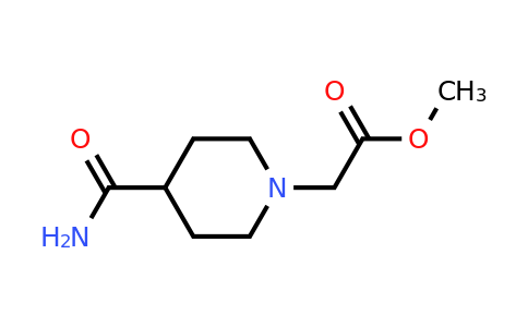 Methyl 2-(4-carbamoylpiperidin-1-yl)acetate