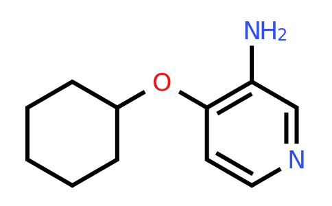 CAS 1040064-99-0 | 4-(Cyclohexyloxy)pyridin-3-amine