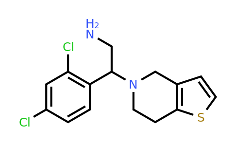 CAS 1040069-06-4 | 2-(2,4-Dichlorophenyl)-2-{4H,5H,6H,7H-thieno[3,2-c]pyridin-5-yl}ethan-1-amine
