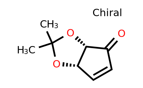 CAS 104010-72-2 | (3aS,6aS)-2,2-dimethyl-2H,3aH,4H,6aH-cyclopenta[d][1,3]dioxol-4-one