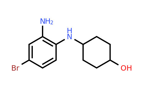 CAS 1040334-64-2 | 4-[(2-Amino-4-bromophenyl)amino]cyclohexan-1-ol