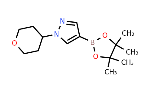 CAS 1040377-03-4 | 1-(Tetrahydro-2H-pyran-4-YL)-4-(4,4,5,5-tetramethyl-1,3,2-dioxaborolan-2-YL)-1H-pyrazole