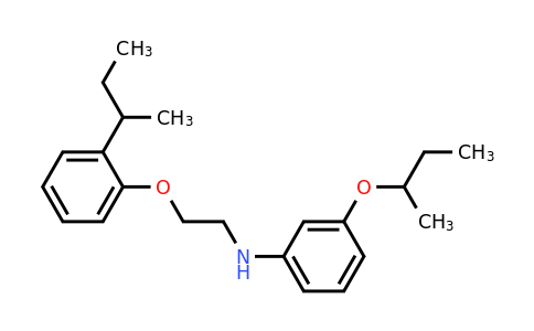 CAS 1040685-63-9 | 3-(sec-Butoxy)-N-(2-(2-(sec-butyl)phenoxy)ethyl)aniline