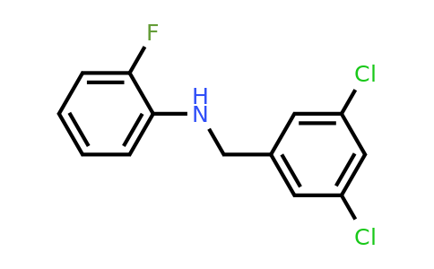 CAS 1040686-12-1 | N-(3,5-Dichlorobenzyl)-2-fluoroaniline
