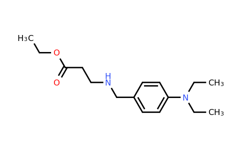 CAS 1040688-26-3 | Ethyl 3-((4-(diethylamino)benzyl)amino)propanoate