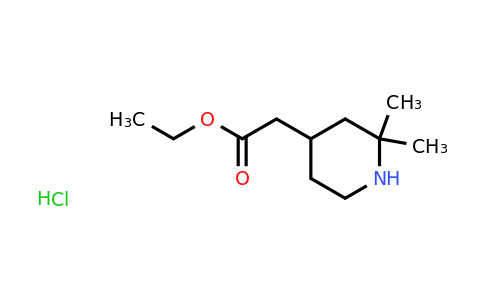 CAS 104094-97-5 | ethyl 2-(2,2-dimethylpiperidin-4-yl)acetate hydrochloride